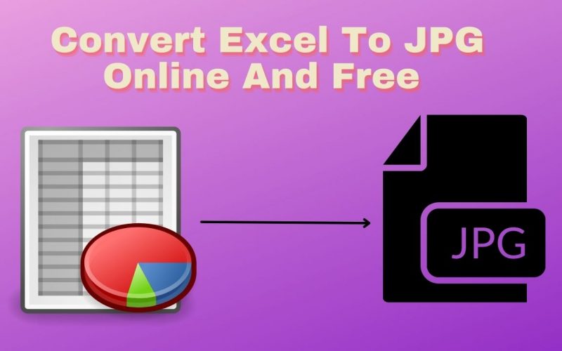 Convert Excel To JPG Online And Free