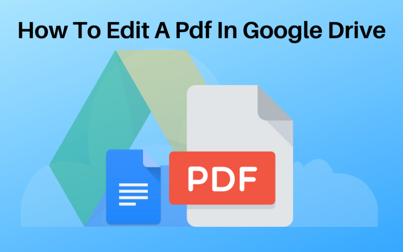 How To Edit A Pdf In Google Drive